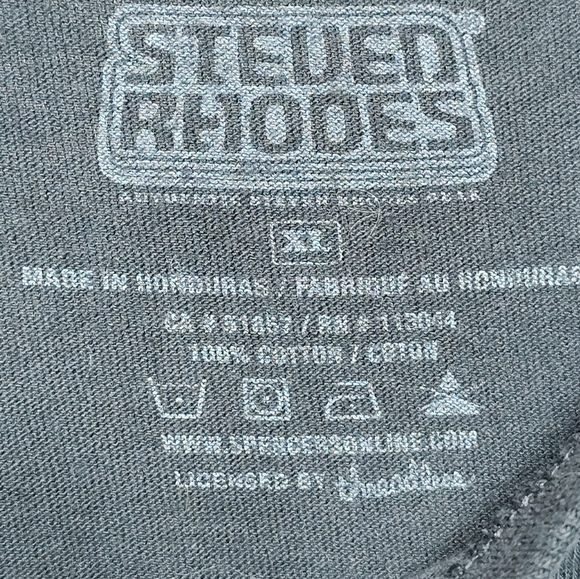 Steven Rhodes Shirt Coffee The Morning Ritual Demon Devil Skull Men's XL Black - Picture 8 of 8